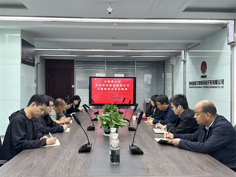 （一）公司所属各单位迅速传达学习新型能源公司主题教育动员会精神